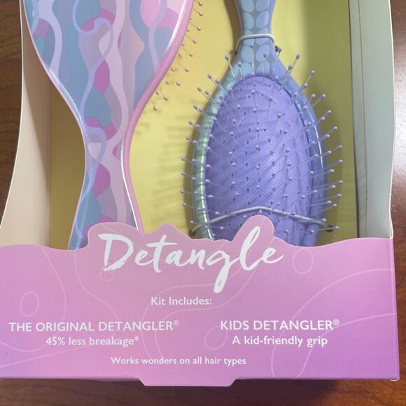 Wet‎ Brush Mommy + Me Pink Purple Brush Bundle NWT - Picture 2 of 5